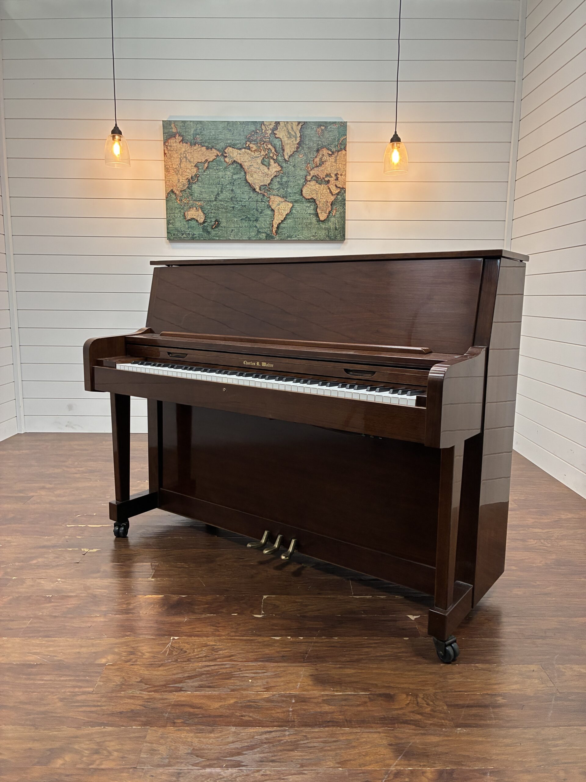 Charles R. Walter Studio Piano - Image 3