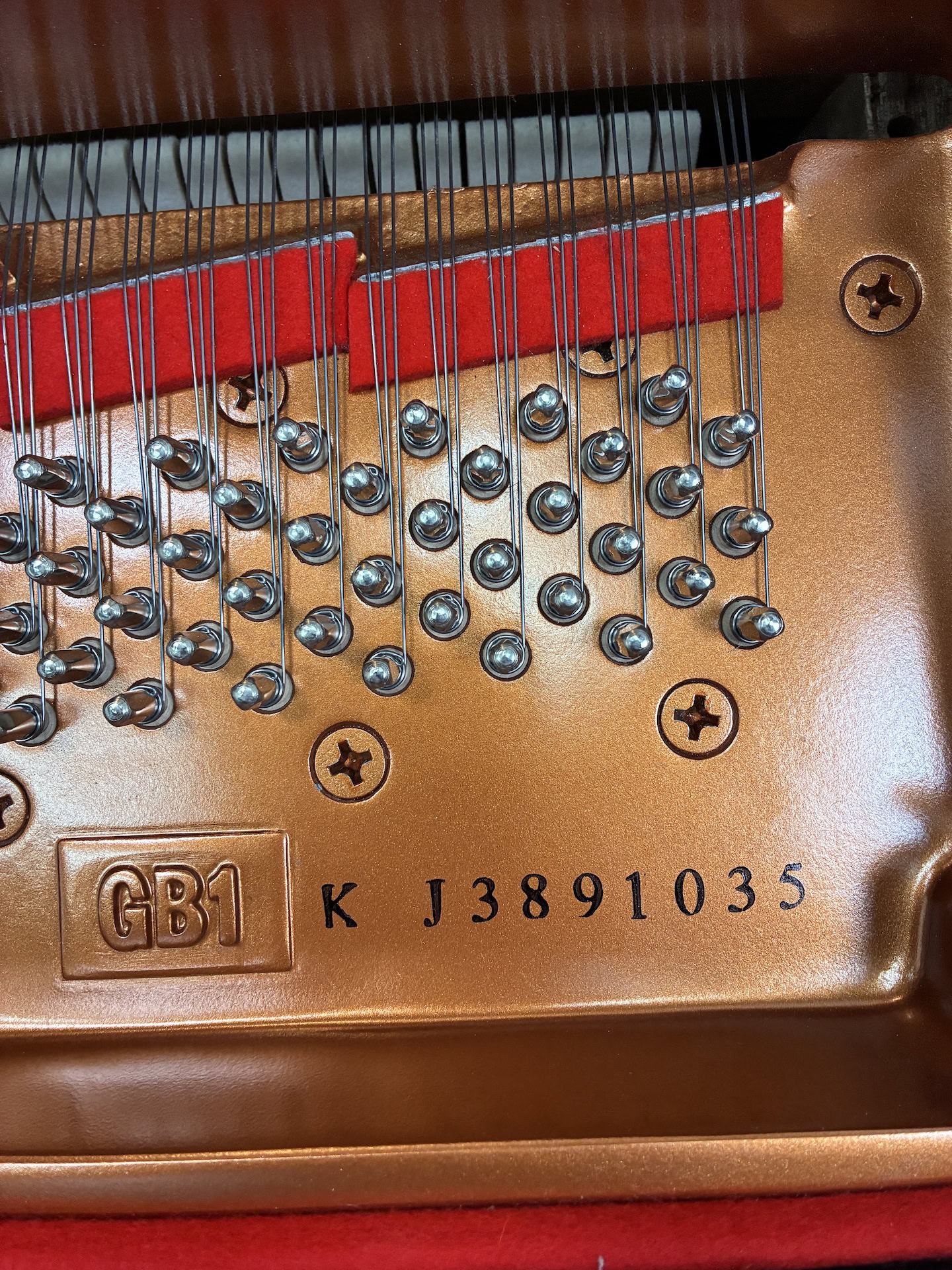 Yamaha GB1K Baby Grand Piano # J3891035 - Image 10