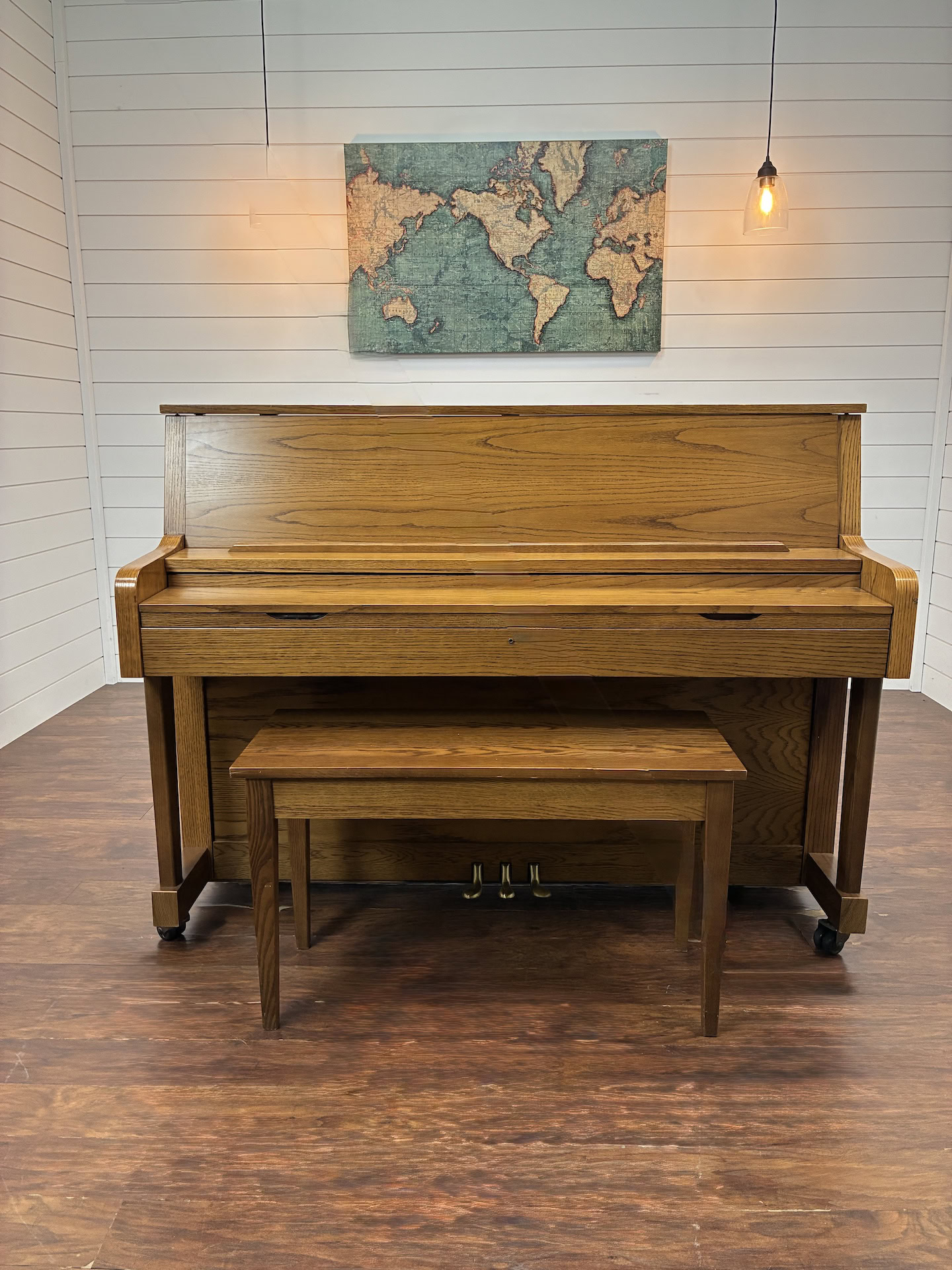 Charles R. Walter Studio Upright Piano #515108