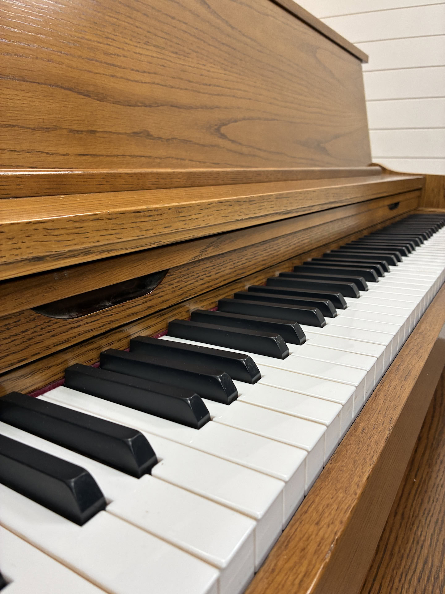 Charles R. Walter Studio Upright Piano #515108 - Image 3