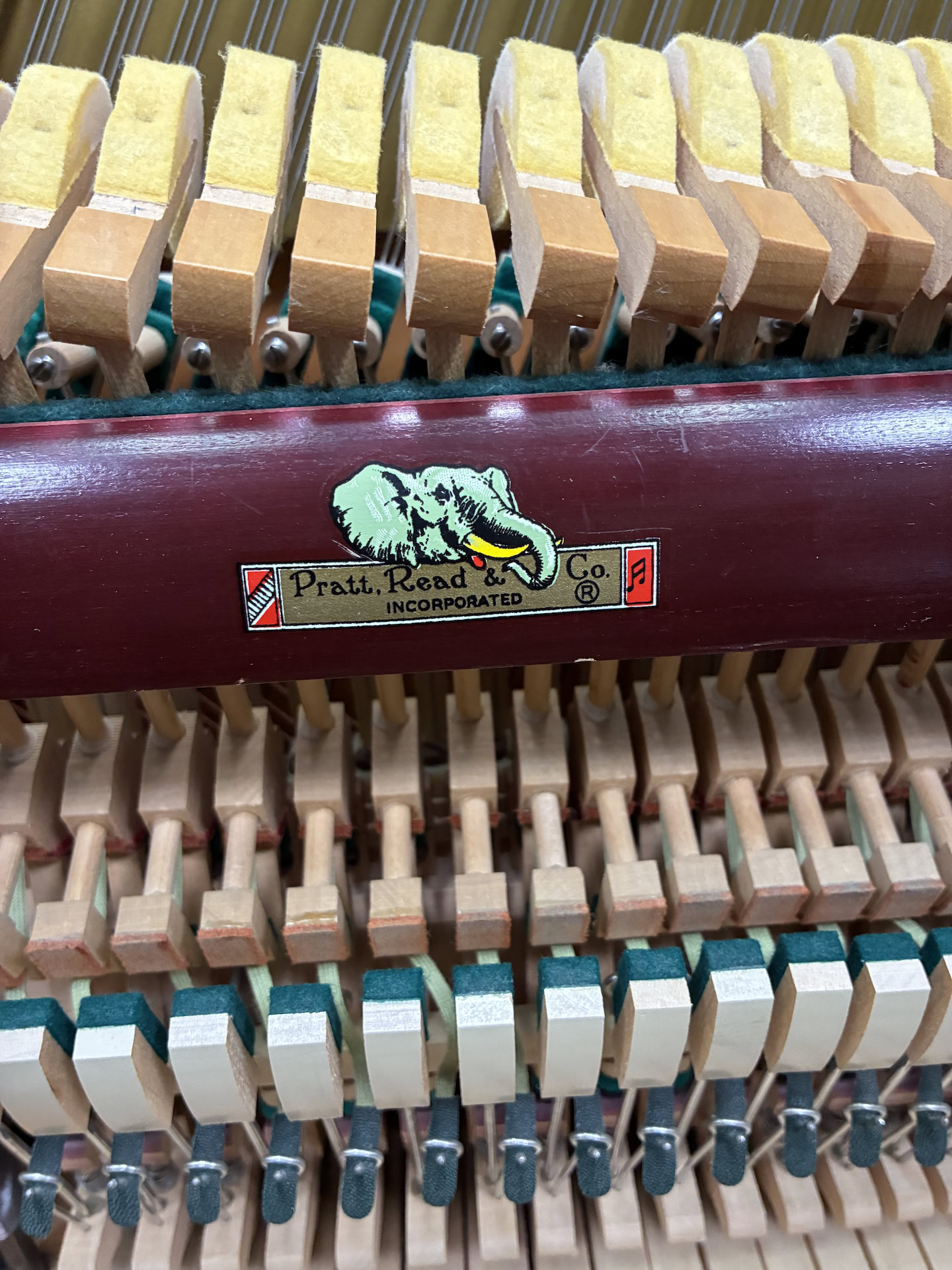 Charles R. Walter Traditional Upright Piano #504725 - Image 7