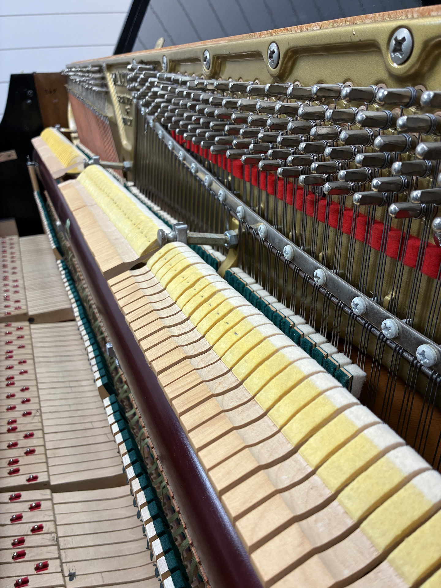 Charles R. Walter Traditional Upright Piano #504725 - Image 5